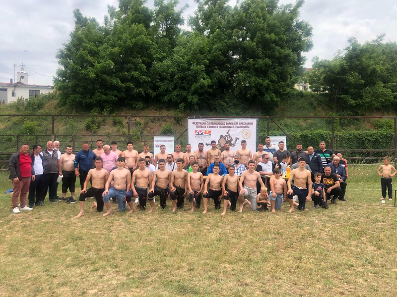 Event organized by the Traditional Wrestling Federation of North Macedonia, May 31, 2021