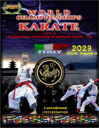 World Shotokan IFSK Championship banner