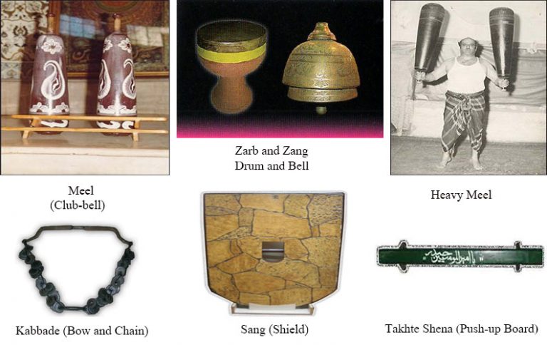 Equipments and Instruments zurkhaneh