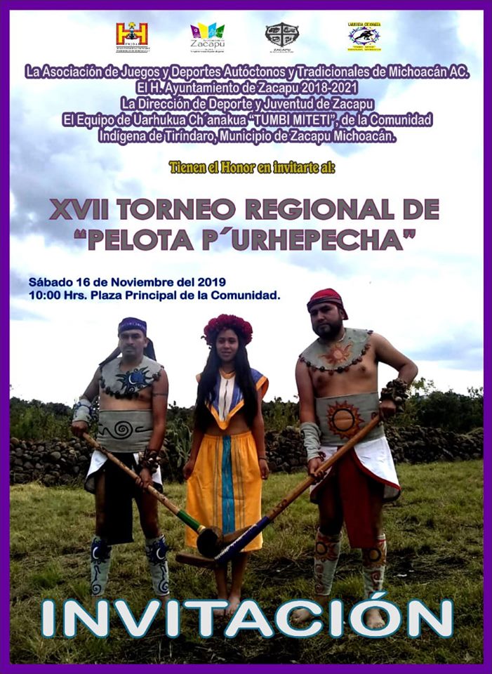 XVII Torneo Regional de Pelota P'Urhepecha