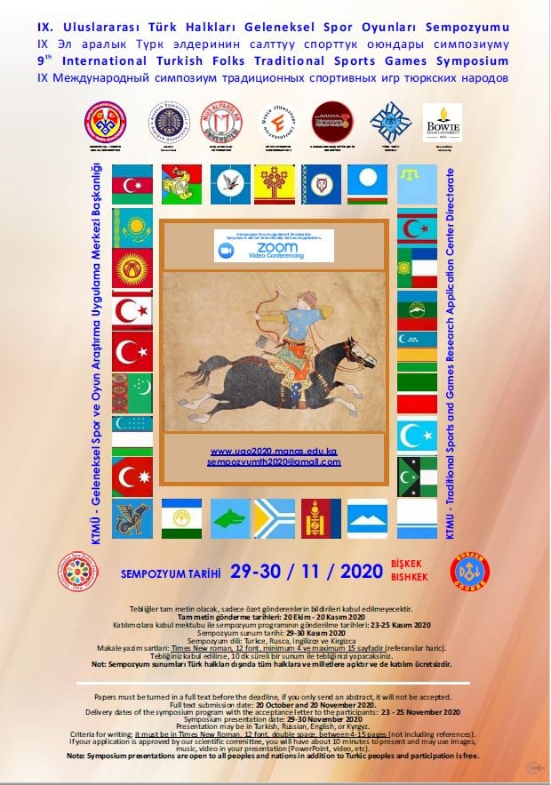 9th INTERNATIONAL SYMPOSIUM on TRADITIONAL SPORTS and GAMES
