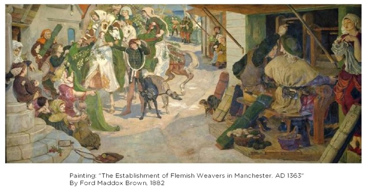 Flemish Weavers in Manchester