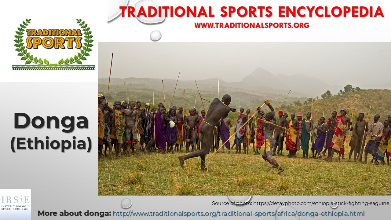 New article in the Encyclopedia of Traditional Sports – Donga, traditional sport from Ethiopia
