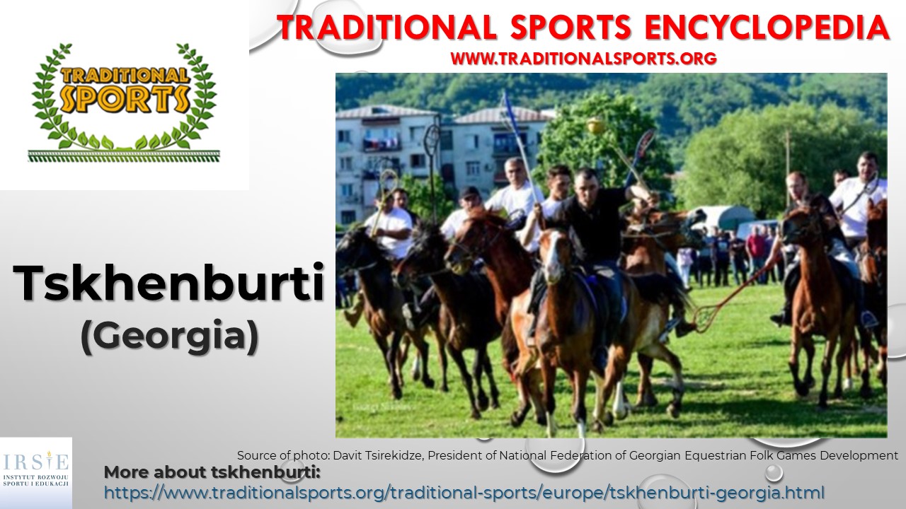 Tskhenburti – traditional sport from Georgia - New article in the Encyclopedia of Traditional Sports