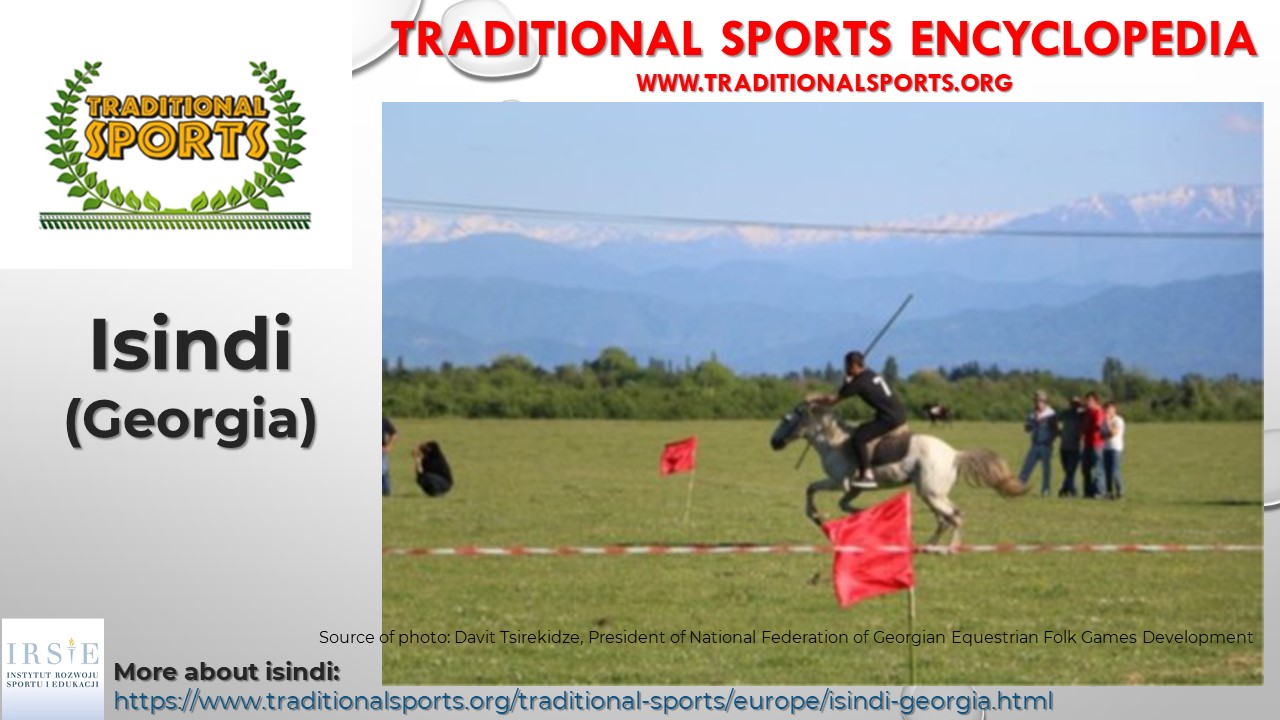 Isindi - new article in the Encyclopedia of Traditional Sports
