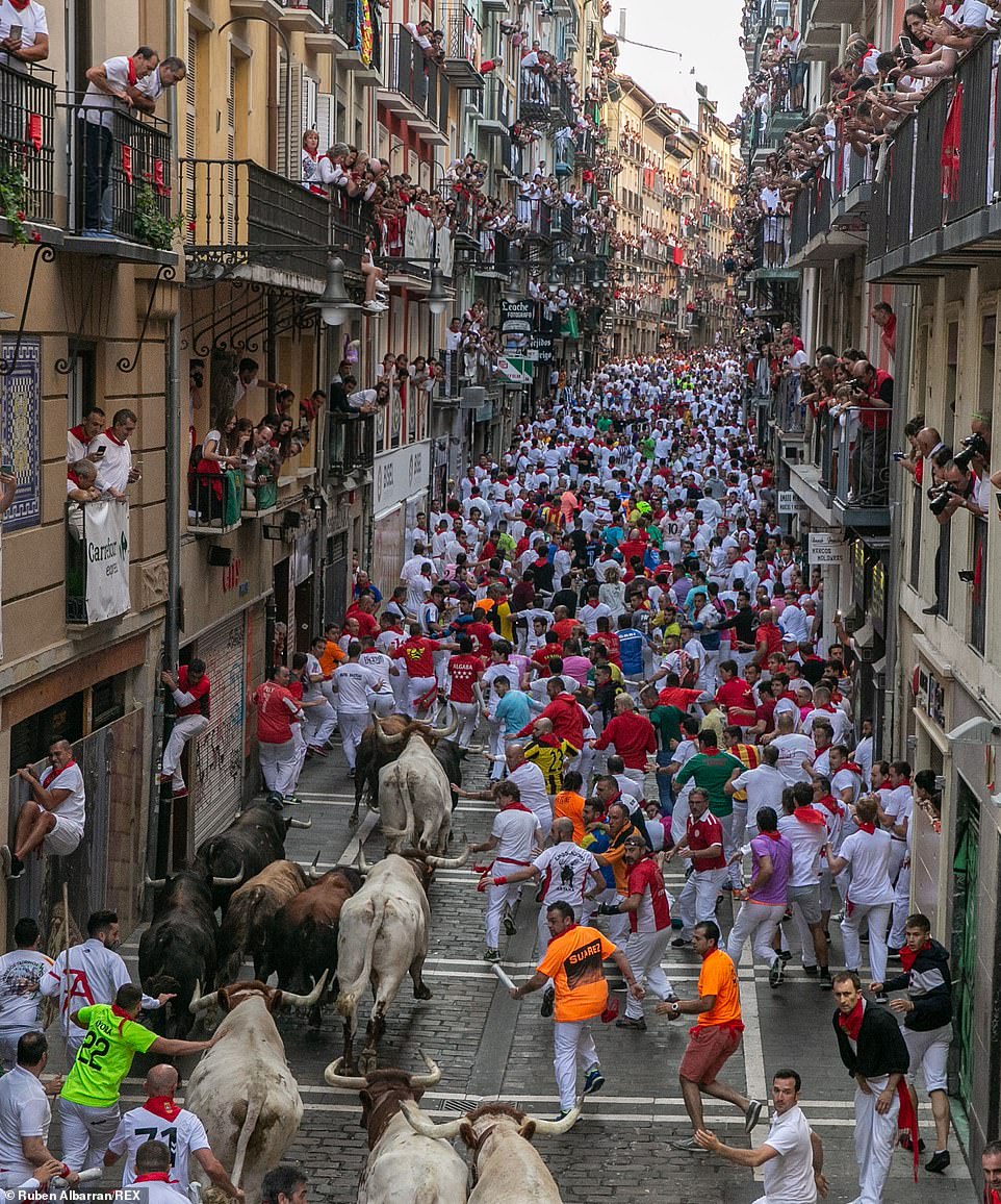 Running of the bulls (Spain)